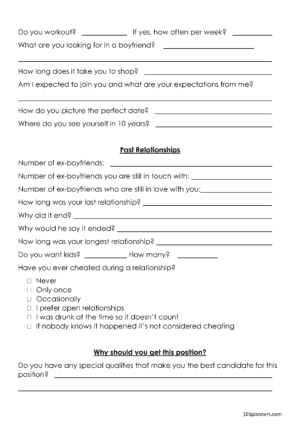 Funny Girlfriend Application