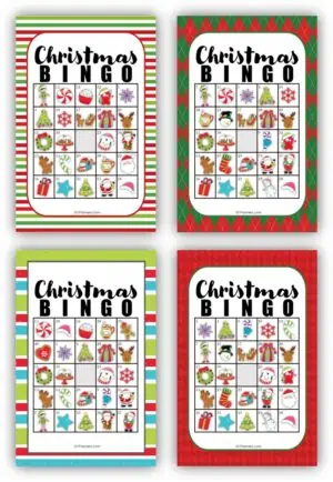 Bingo Christmas game