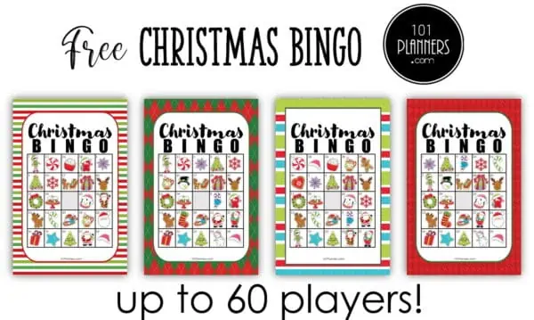 free-christmas-bingo-printable for Free Printable Bingo Cards Christmas FREE Christmas Bingo Printable for Free Printable Bingo Cards Christmas