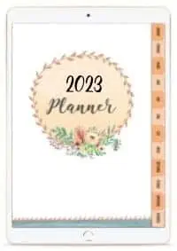 2023 planner digital and printable