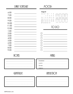 Free Printable August 2023 Calendar | Instant Download