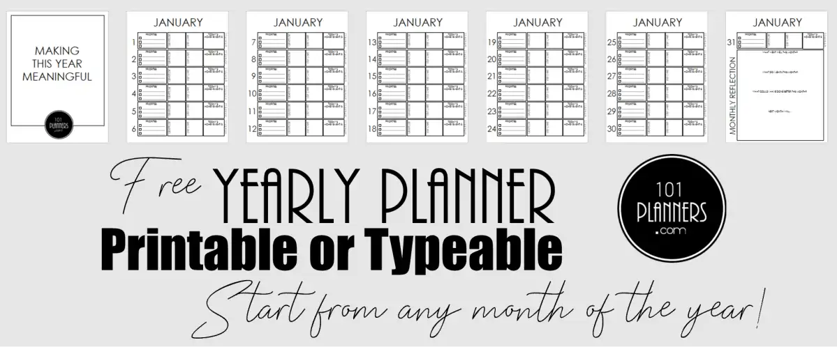 Blank Monthly Planner Calendar Template (teacher made)