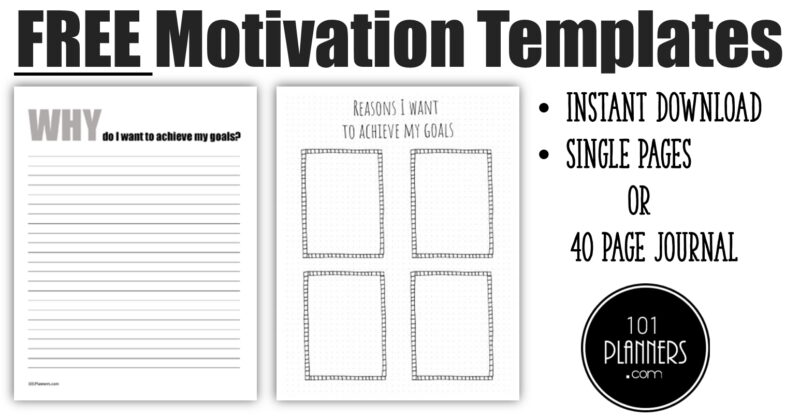 motivation templates that you can download on this site