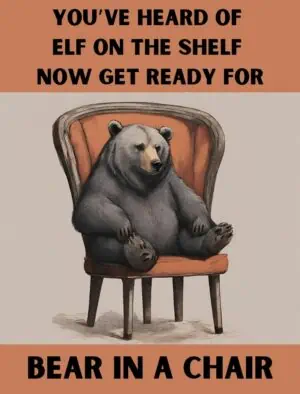 Bear In A Chair