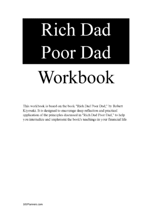 Rich Dad Poor Dad Workbook