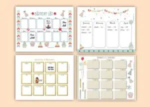 Birthday calendar