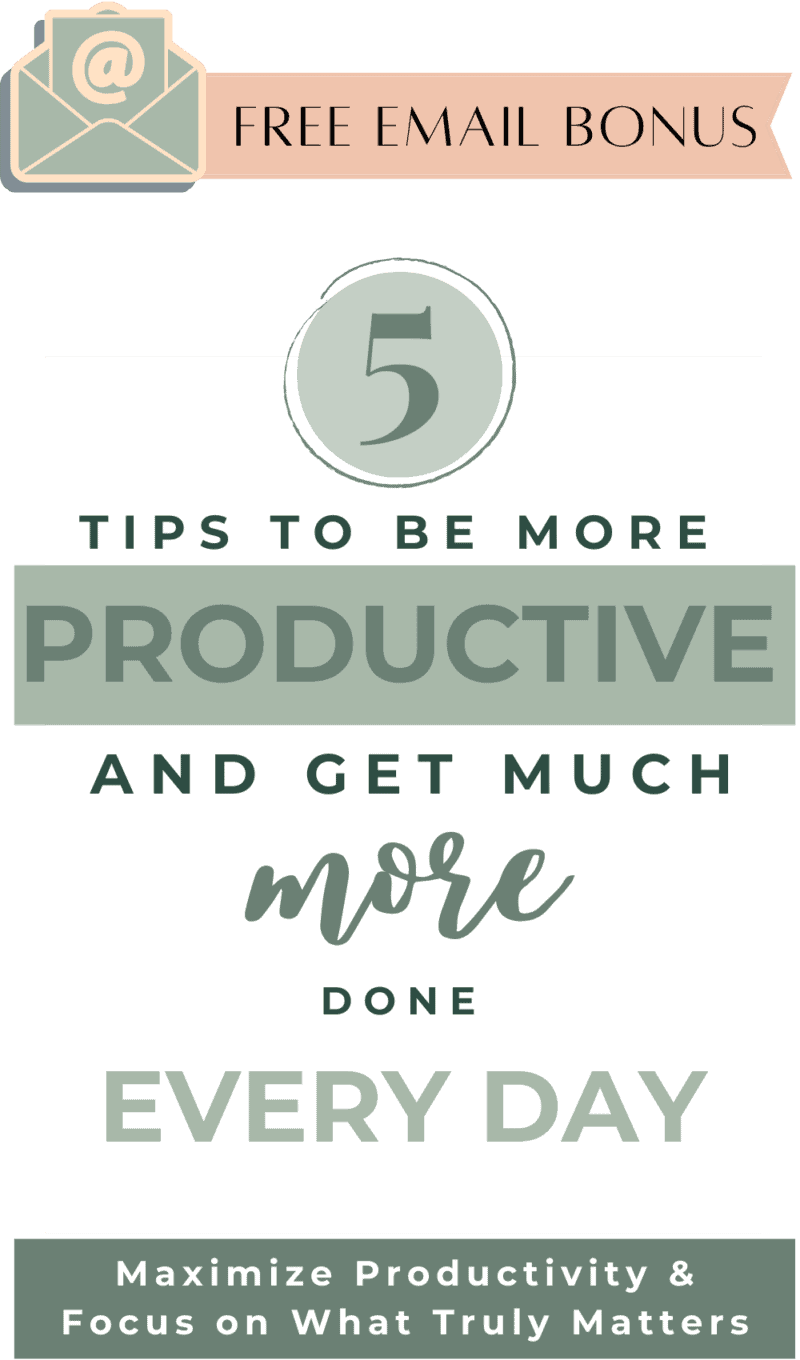 5 tips to be more productive