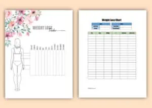Weight loss tracker