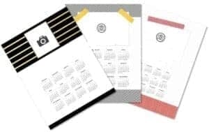Free Editable Calendar Templates | 101 Different Designs