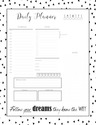 Online Designer - Daily Planner - 7 - Change Border and/or Planner Widgets and Add Embellishments